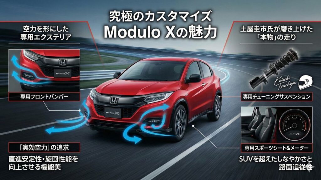 モデューロXの機能美はヴェゼルの旧型でも屈指の存在感