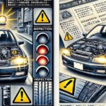 車の定期点検が過ぎた場合のリスクとステッカーの正しい対応方法