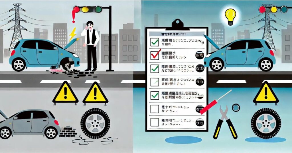 車の定期点検が過ぎた場合の対策とリスク