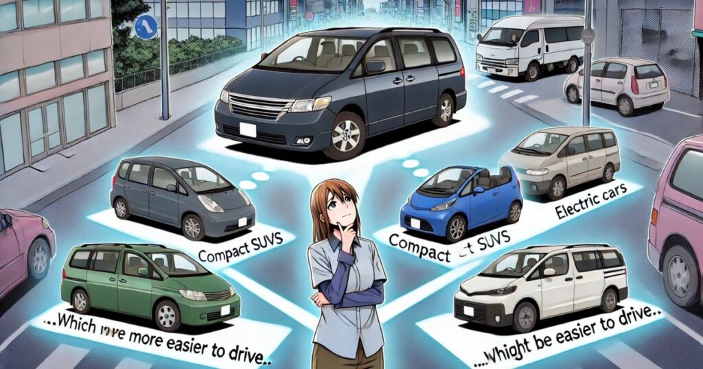 ファミリーカーの運転が怖い人向けの練習法