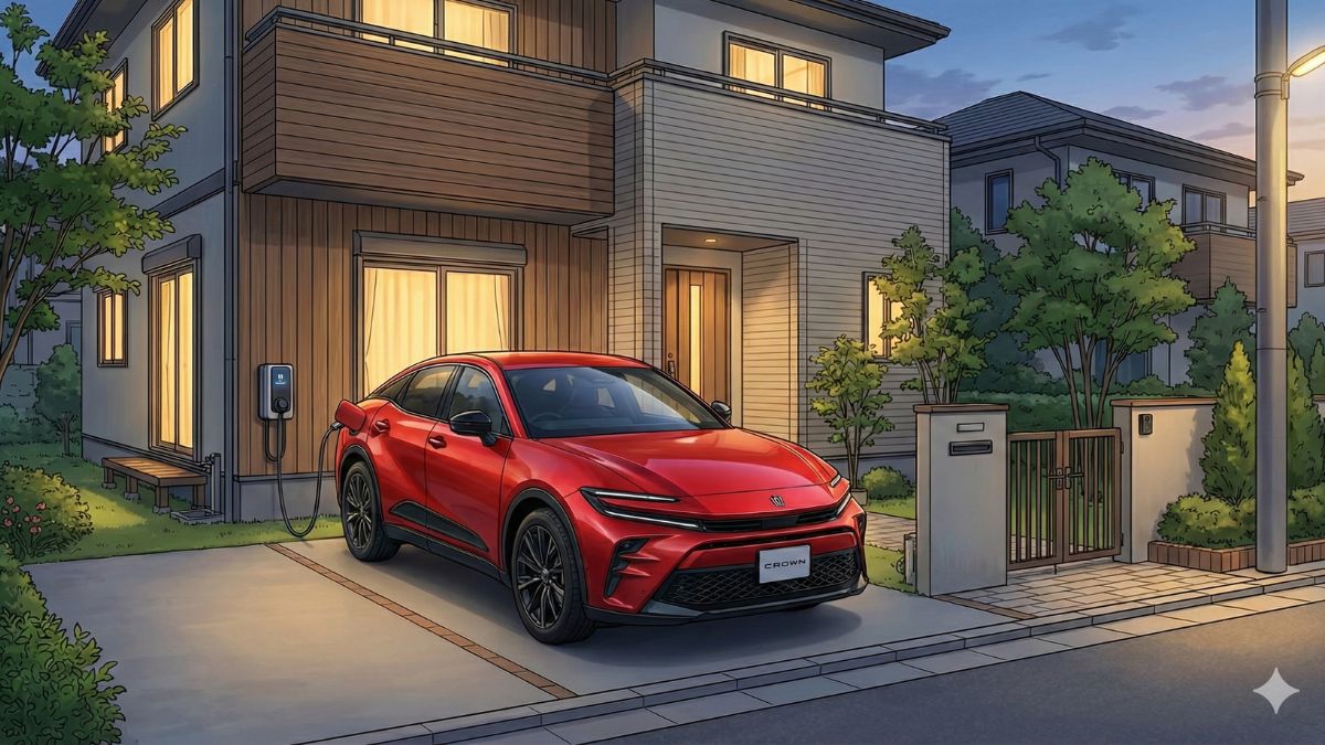 クラウンスポーツPHEVは高すぎる？補助金85万で実質価格を比較