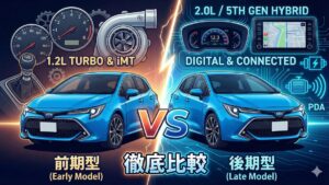 カローラスポーツの値段や前期と後期の違いを徹底比較！選ぶコツ