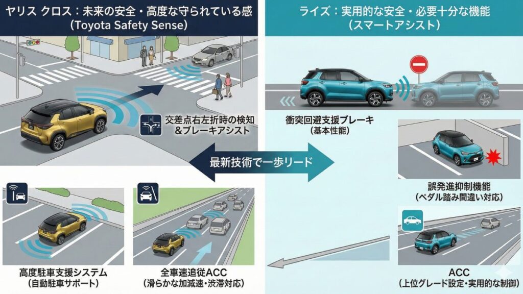 最新の安全装備と運転支援機能の充実度