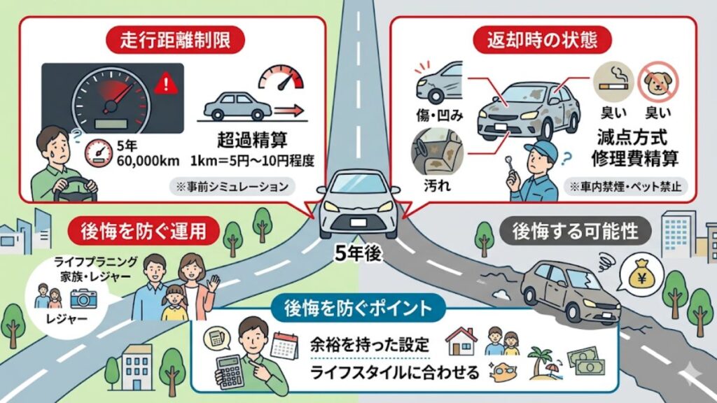 トヨタの残価設定5年で後悔を防ぐ運用とリスク管理