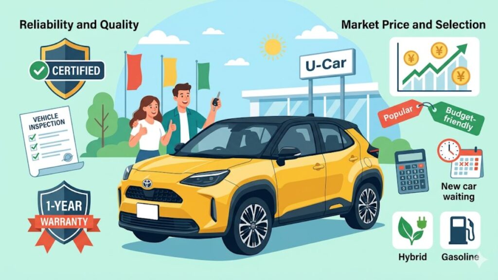 ヤリスクロスの認定中古車の相場と後悔しない選び方ガイド