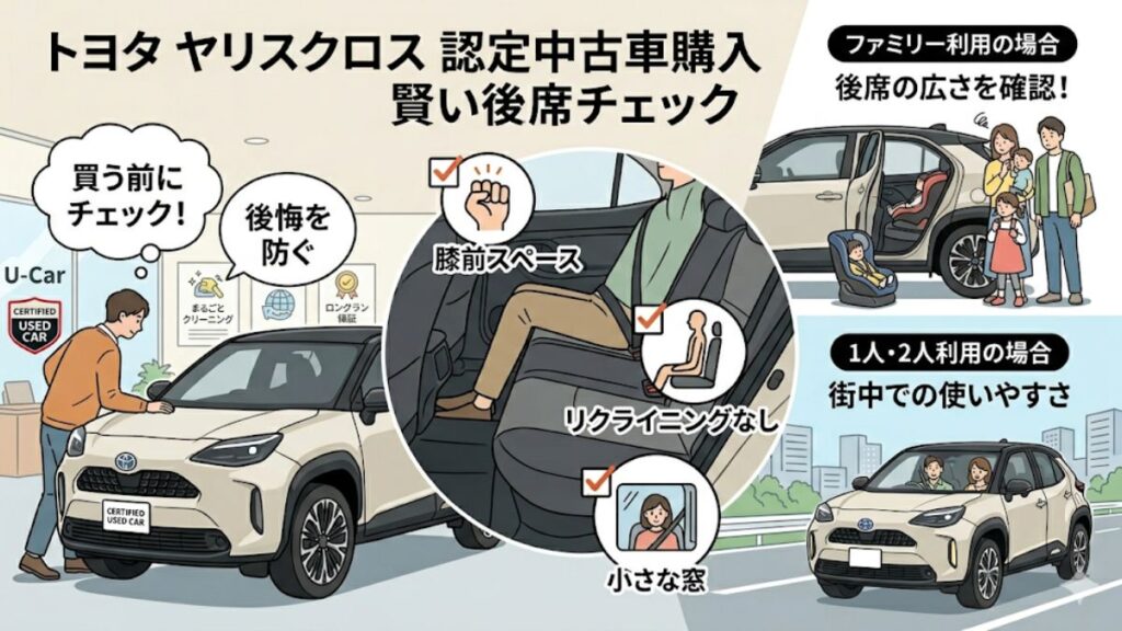 後悔しないヤリス クロス認定中古車の賢い買い方