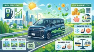 ヴォクシーハイブリッドの燃費の真実！実燃費や維持費を徹底解説